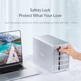  Hộp Ổ Cứng 3.5" 5 Khe Cắm SATA 3 USB 3.0 Type B ORICO 9558U3 Hàng Chính Hãng 