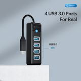  HUB Type C ra 4 Cổng USB 3.0 Orico PW4U-C3 - Hàng Chính Hãng 