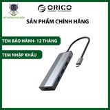  Đế Cắm Đa Năng 5 Trong 1 Cổng Type C ORICO 5SXRJ-GY Hàng Chính Hãng 