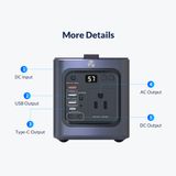  Trạm Pin Sạc Di Động Đa Năng ORICO PA120-1A4U Hàng Chính Hãng 