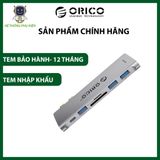  Đế Cắm (Docking) Đa Năng 6 Trong 1 Cổng Type C ORICO 2CT-6TS Hàng Chính Hãng 