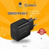  Sạc Nhanh 1 Cổng Type-C 20W ORICO PV20-C Hàng Chính Hãng 