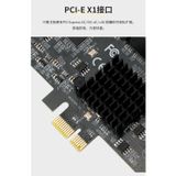  Card Mở Rộng 16 Cổng Sata 3.0 ORICO PAS-16U-BK Hàng Chính Hãng 