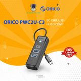  Bộ chia USB HUB 3 cổng ORICO PWC2U-C3-015-BK-EP 
