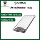  HỘP ĐỰNG Ổ CỨNG 2.5" SSD/HDD SATA 3 USB 3.0 ORICO 2139U3 Hàng Chính Hãng 