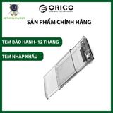  HỘP ĐỰNG Ổ CỨNG 2.5" SSD/HDD SATA 3 USB 3.1 ORICO 2139C3 Hàng Chính Hãng 