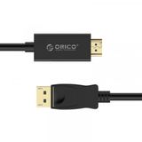  Cáp Chuyển Đổi Display Port Sang HDMI ORICO XD-DTH4-10-BK Hàng Chính Hãng 