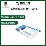  Hộp Đựng Ổ Cứng 2.5 Backuper SSD/HDD SATA 3 USB 3.0 ORICO BA2110-CR Hàng Chính Hãng 