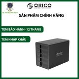  Hộp Ổ Cứng 3.5" 5 Khe Cắm SATA 3 USB 3.0 Type B ORICO 9558U3 Hàng Chính Hãng 