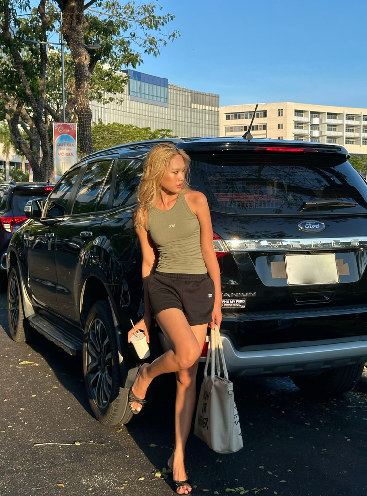 Áo thun RYA VEST TOP Moss Green