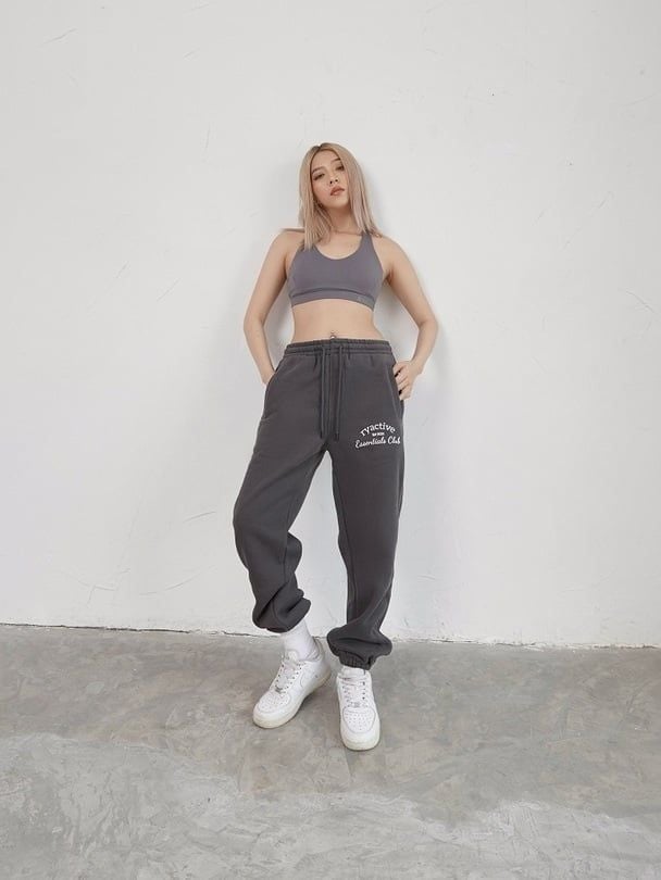 Quần Oversized Jogger Dark Grey