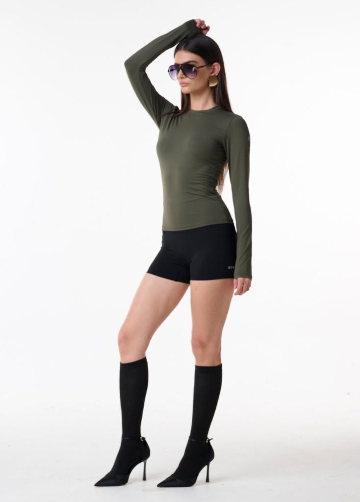 Áo tay dài SIMPLE LONGSLEEVES Dark Green