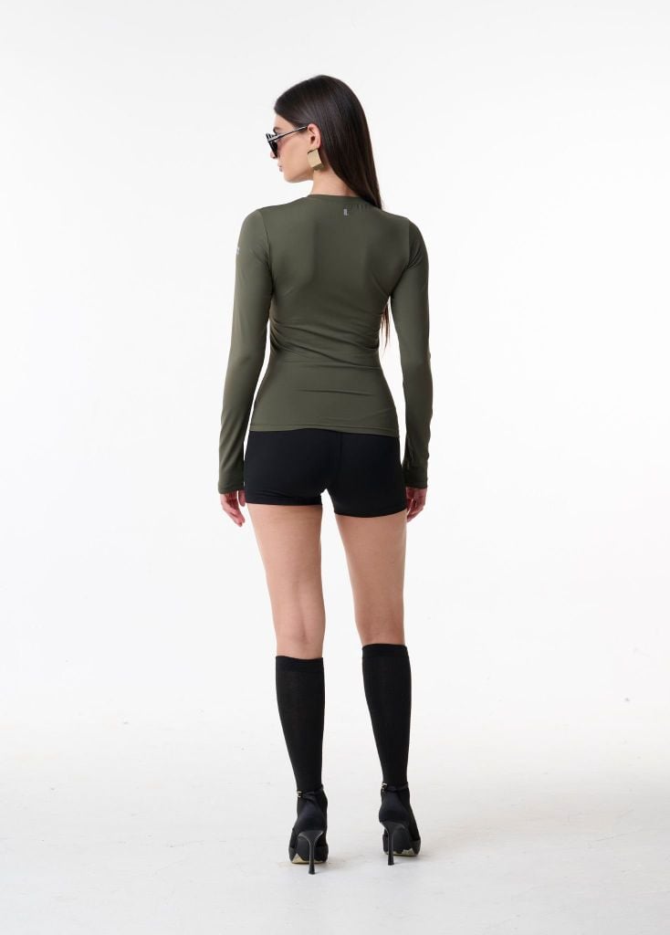 Áo tay dài SIMPLE LONGSLEEVES Dark Green