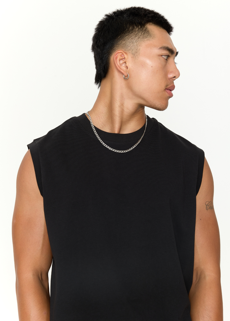 Áo thun RYAMAN BLANK TANK TOP Black