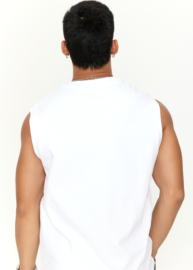 Áo thun RYAMAN BLANK TANK TOP White
