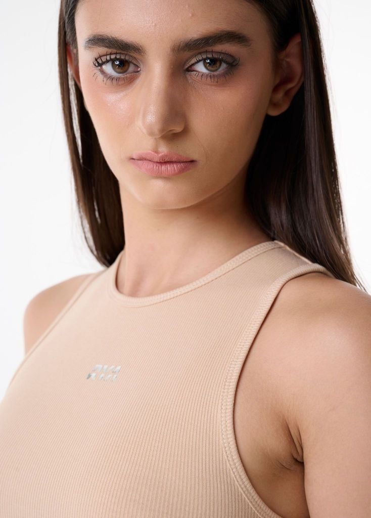Áo thun CASUAL CROPPED TANK Nude