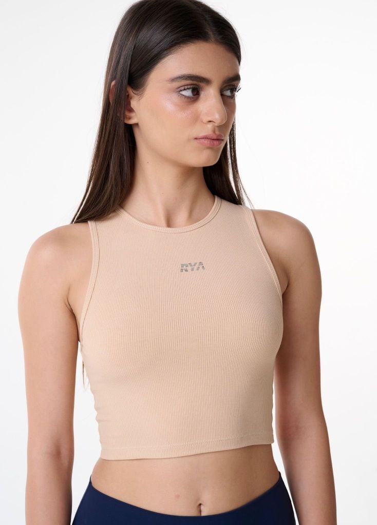 Áo thun CASUAL CROPPED TANK Nude