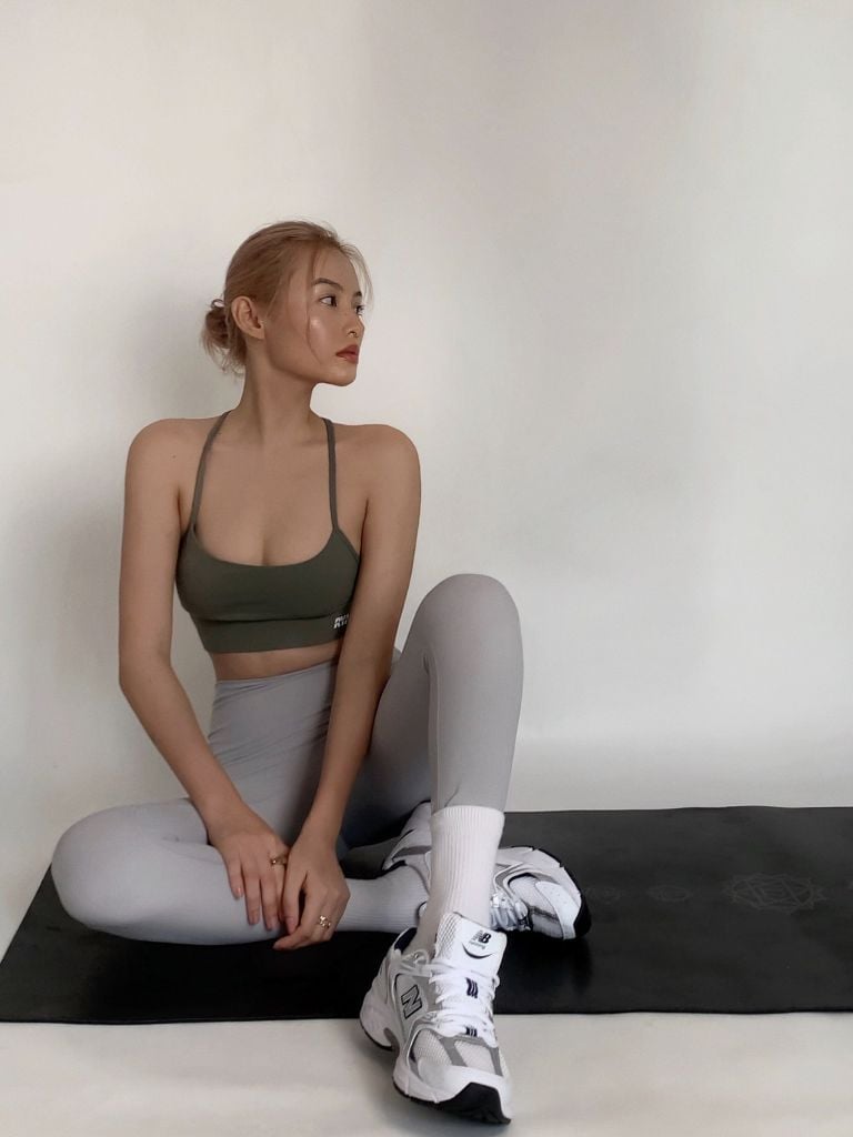Áo T SPORTBRA Olive