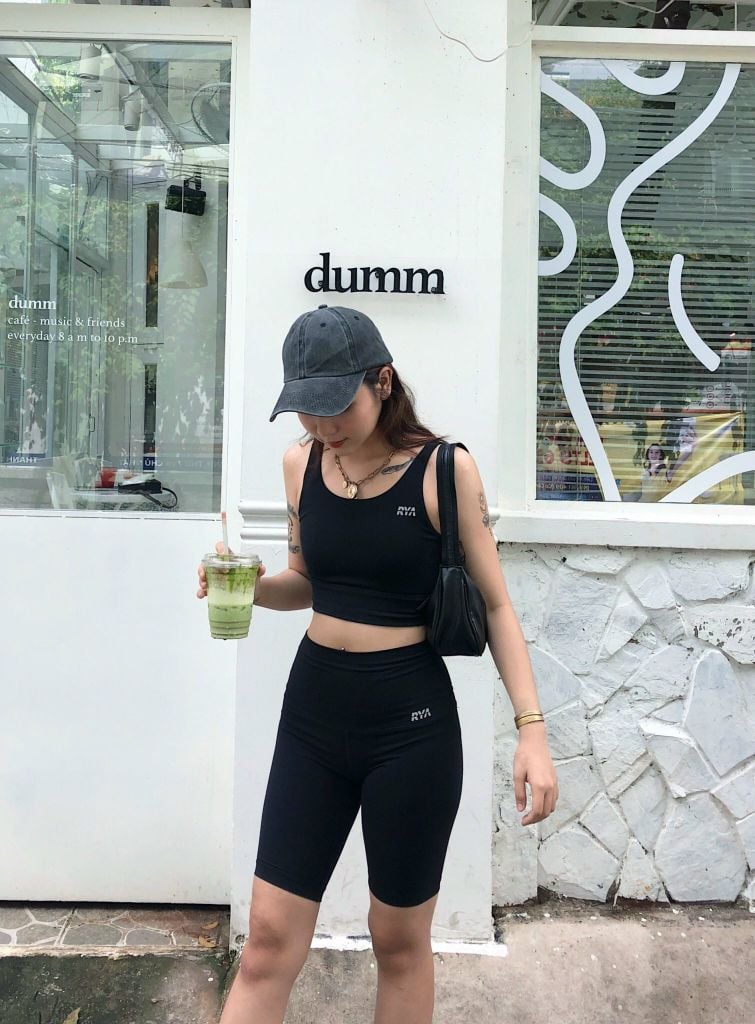 Áo POWER SPORTBRA Black