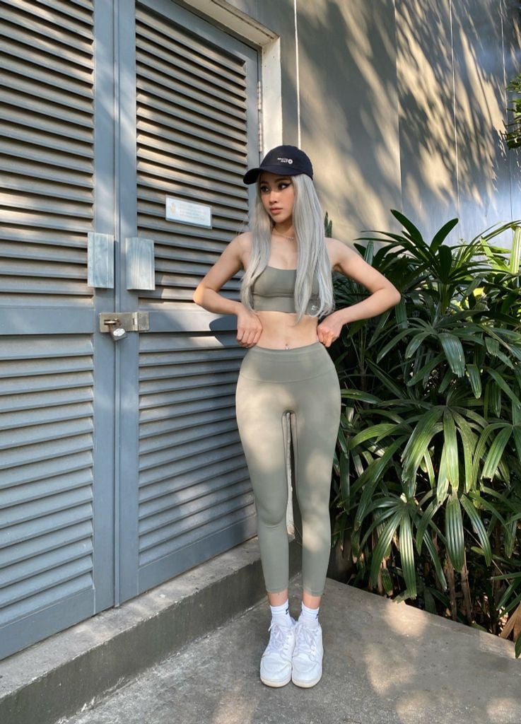 Áo T SPORTBRA Olive