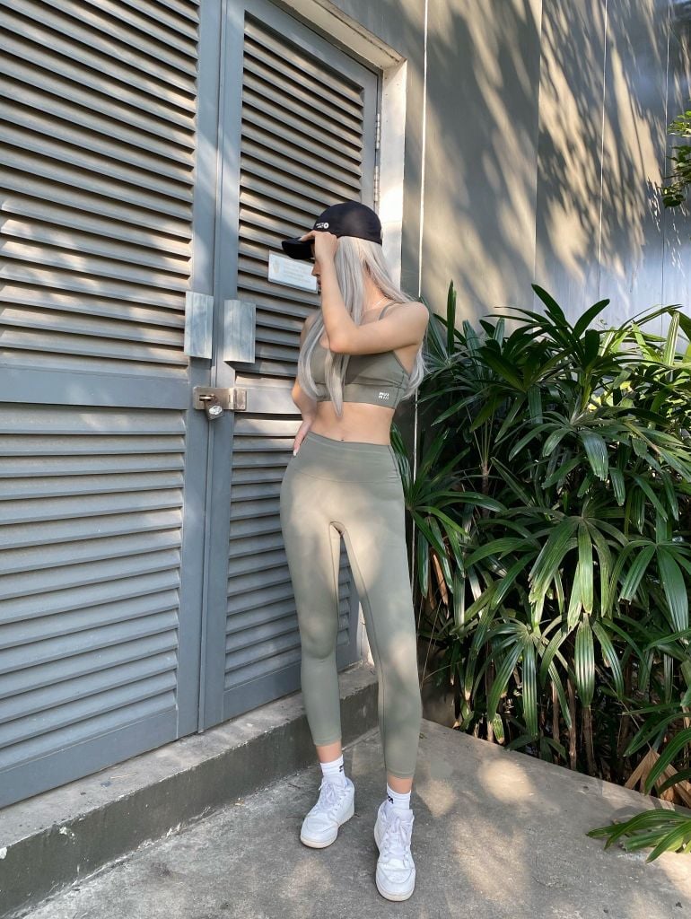 Áo T SPORTBRA Olive