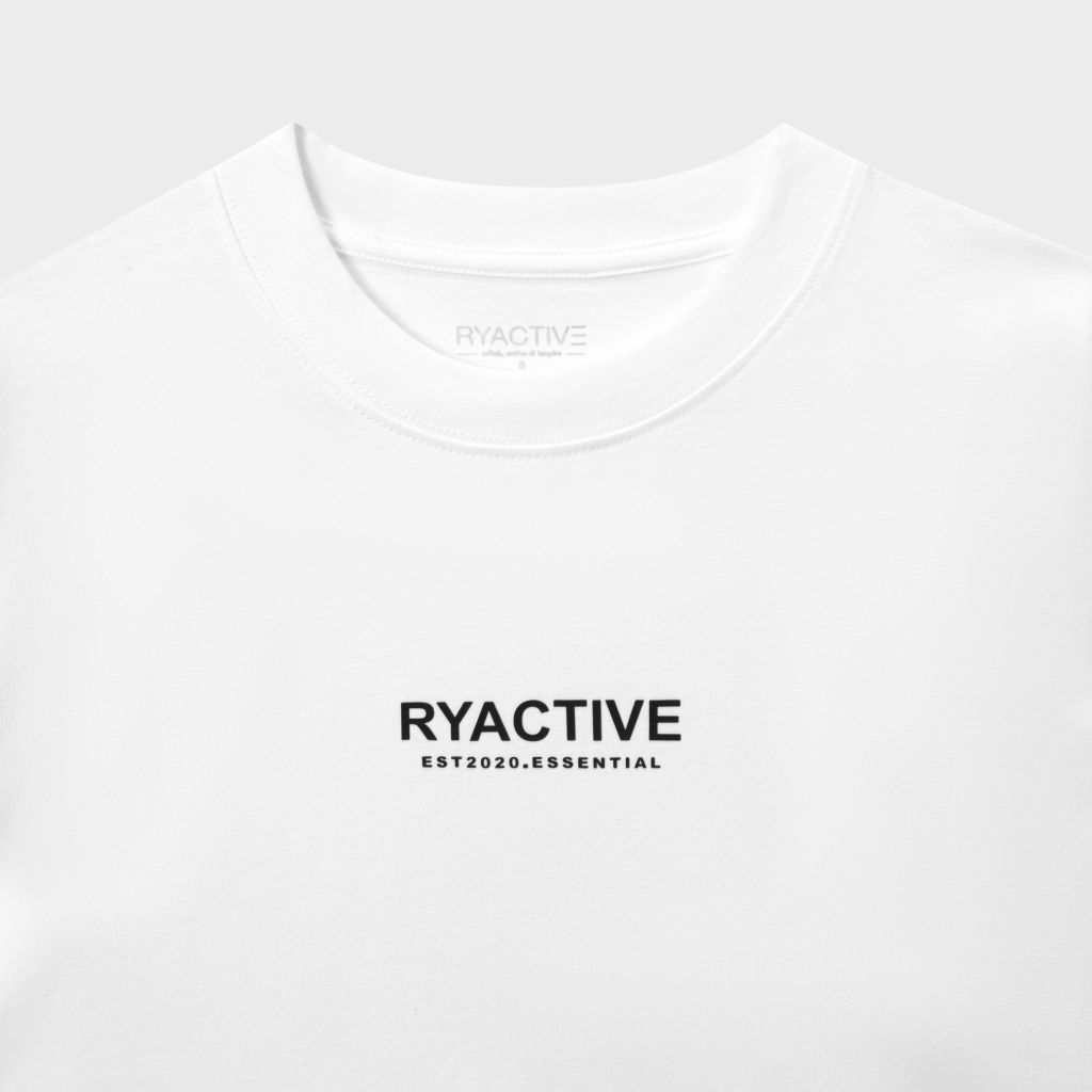 Áo thun RYACTIVE ESSENTIAL TEE White