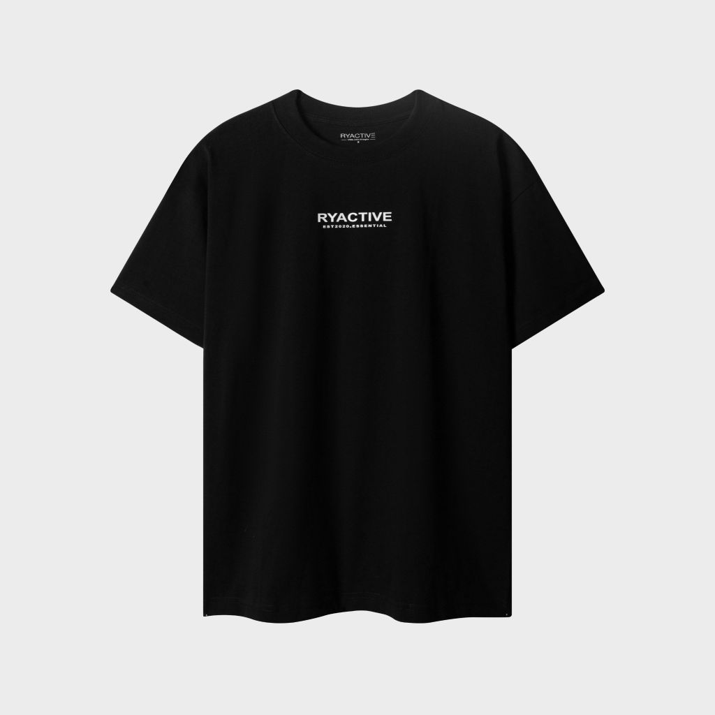 Áo thun RYACTIVE ESSENTIAL TEE Black