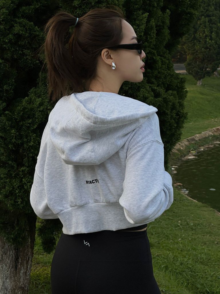 Áo khoác EVERYDAY ZIP HOODIE Melange grey