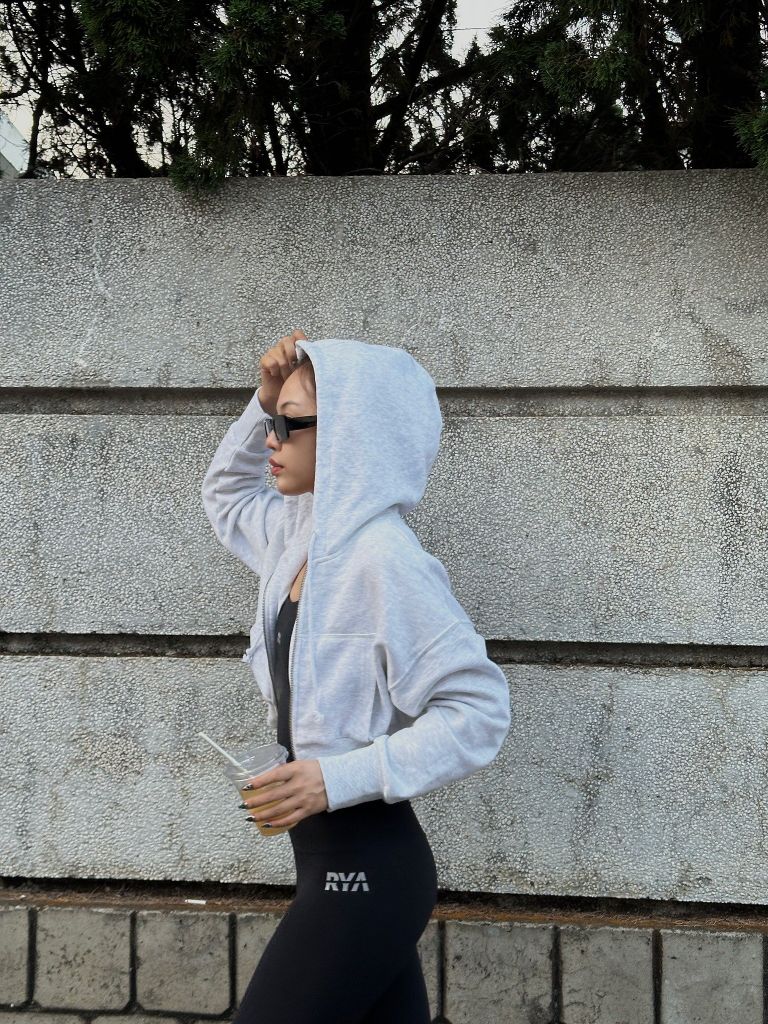 Áo khoác EVERYDAY ZIP HOODIE Melange grey