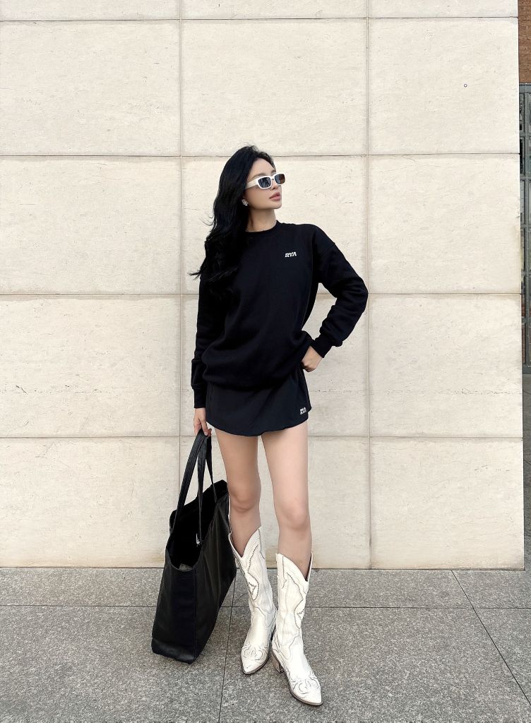 Áo RYA SWEATER Black