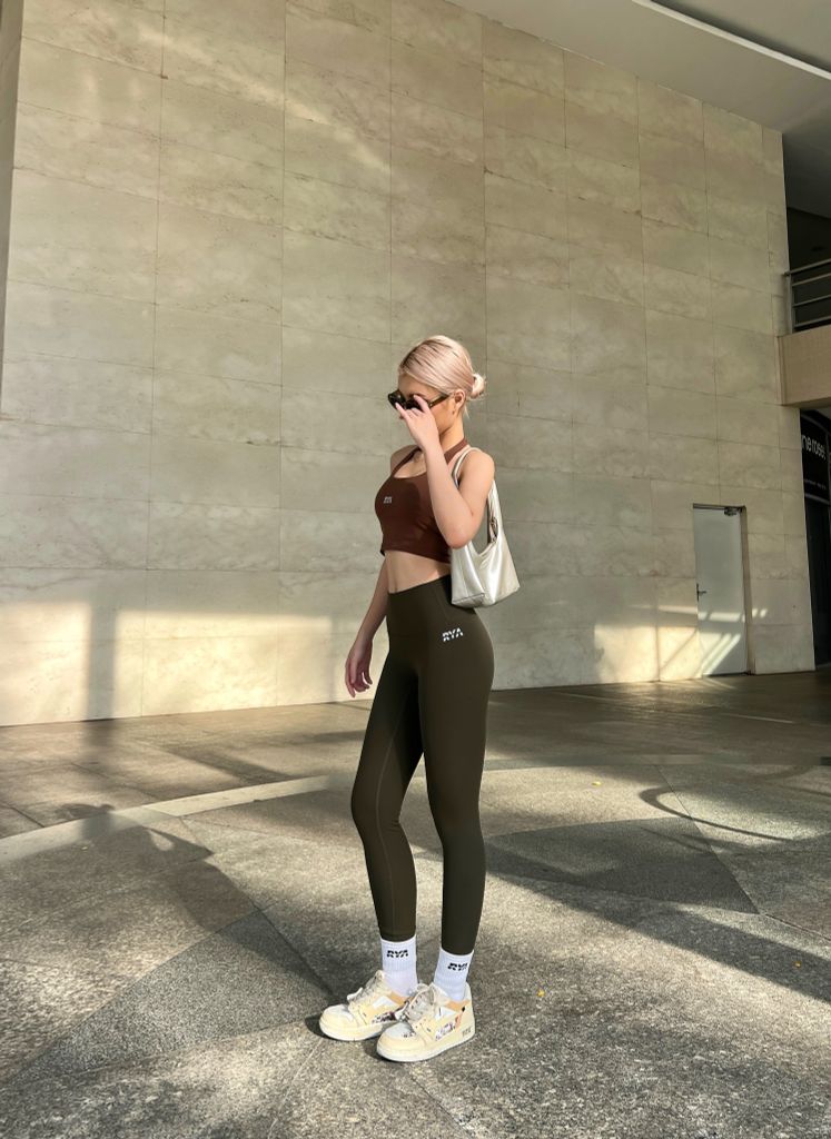 Quần RYA LEGGING Army green