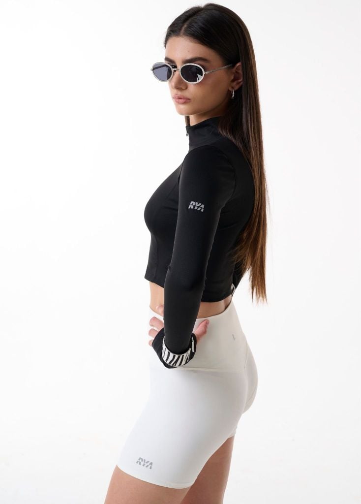 Quần MEDIUM BIKER Creamy White