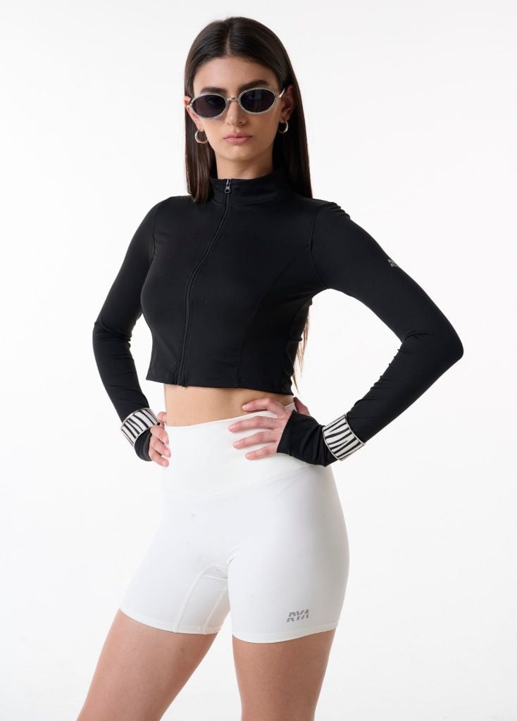 Quần MEDIUM BIKER Creamy White