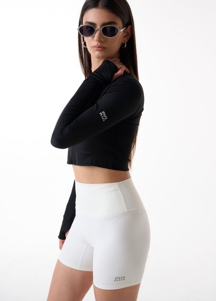 Quần MEDIUM BIKER Creamy White