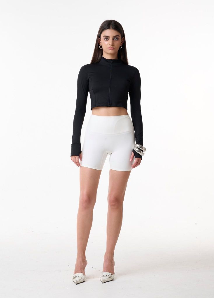 Quần MEDIUM BIKER Creamy White