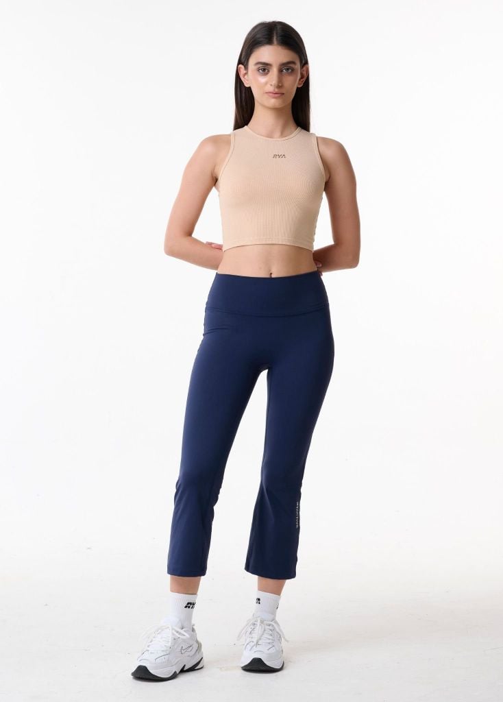 Quần OUTLINE MEDIUM FLARED LEGGING Navy
