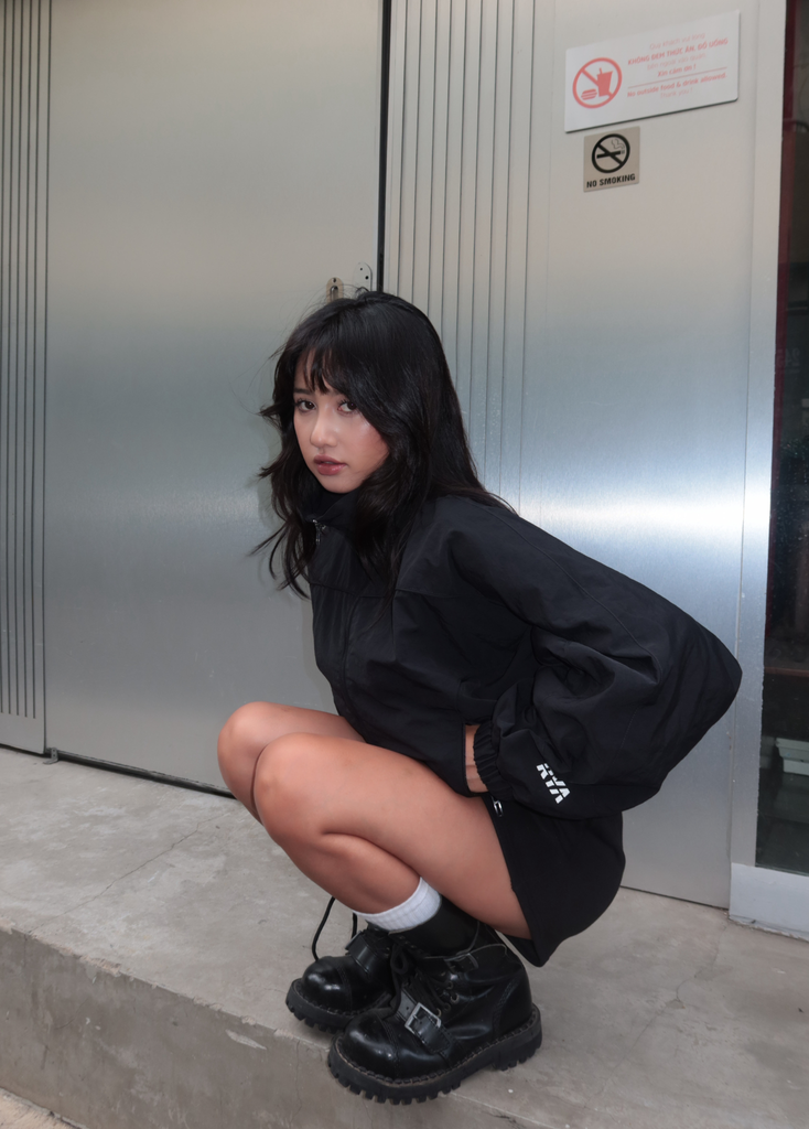 Áo khoác RYA BOXY JACKET Black