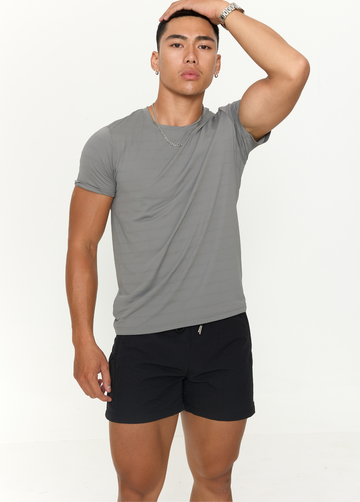 Quần RYAMAN NYLON SHORT Black