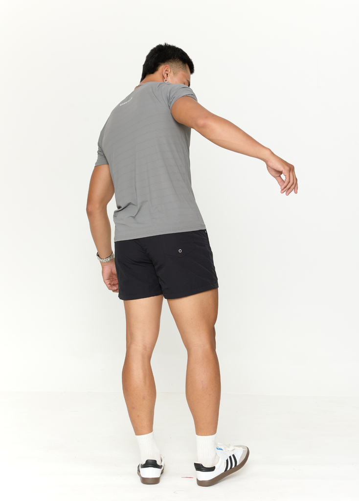 Quần RYAMAN NYLON SHORT Black