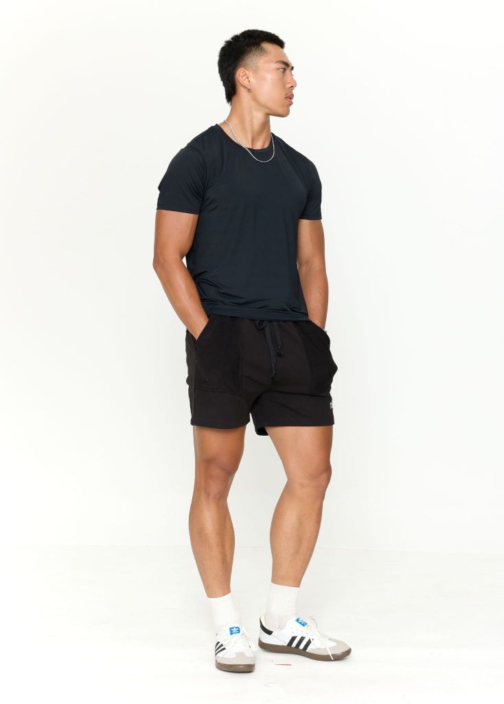 Áo thun RYAMAN WORKOUT TEE Black