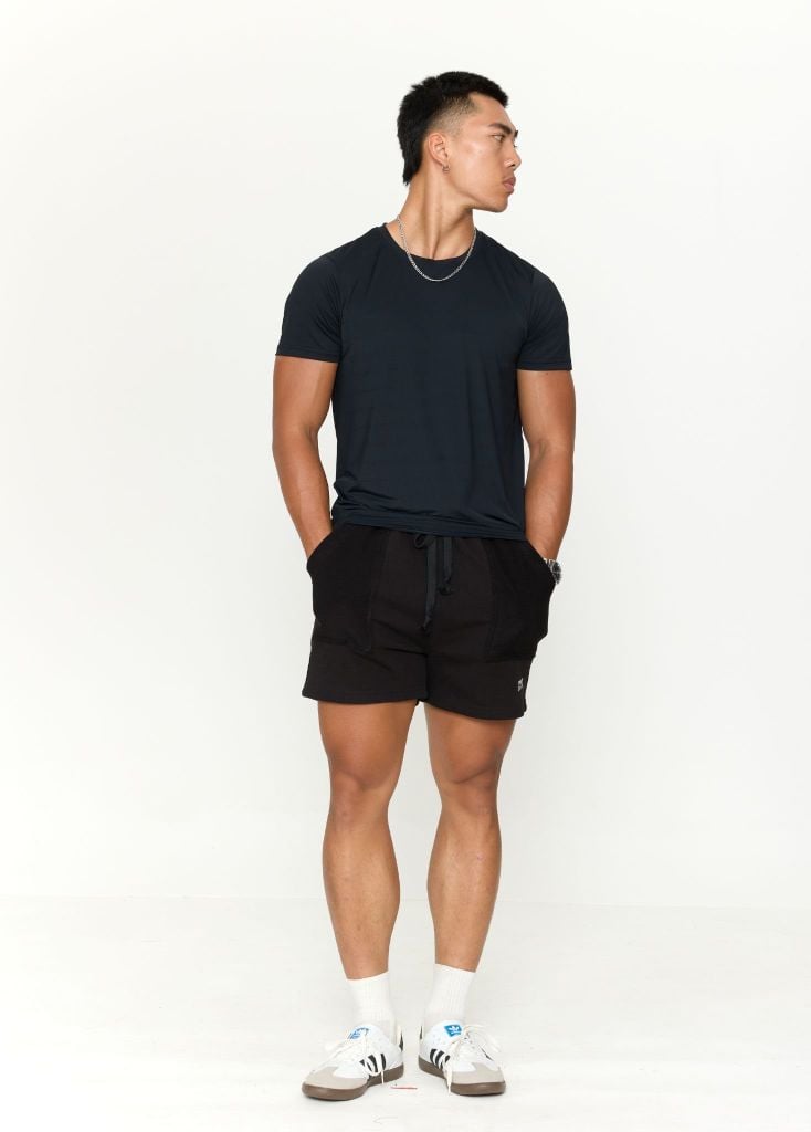 Áo thun RYAMAN WORKOUT TEE Black