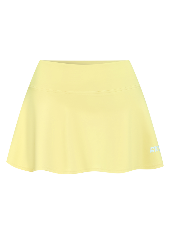 Chân váy SPLIT MINI SKIRT Butter Yellow