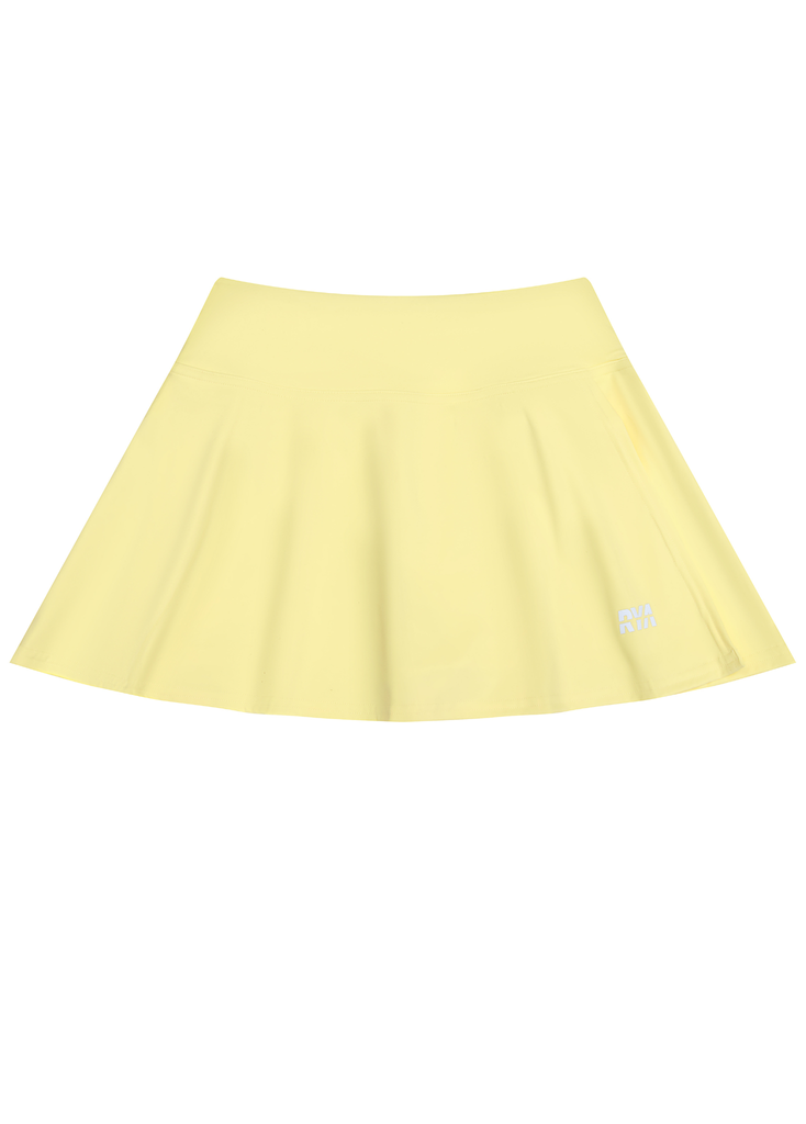 Chân váy SPLIT MINI SKIRT Butter Yellow