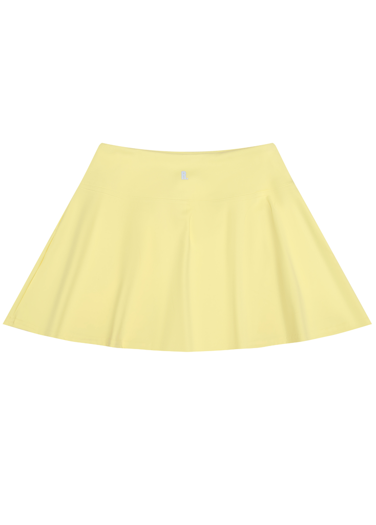 Chân váy SPLIT MINI SKIRT Butter Yellow