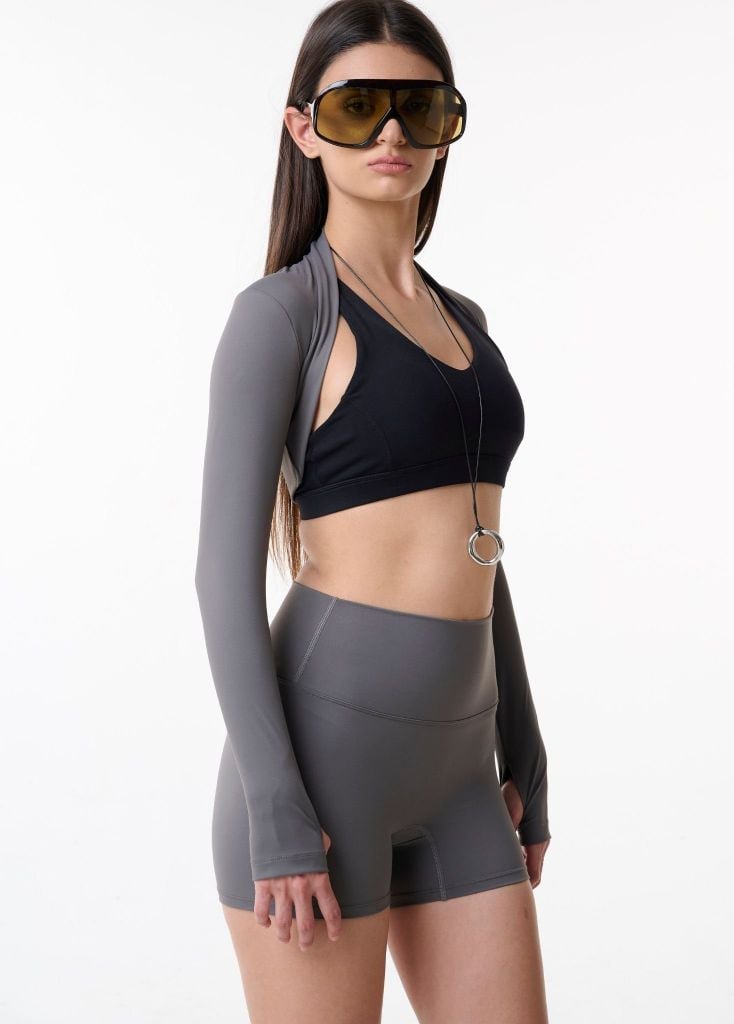 Áo khoác lửng RYSPORT ULTRA LONGSLEEVES Steel Grey