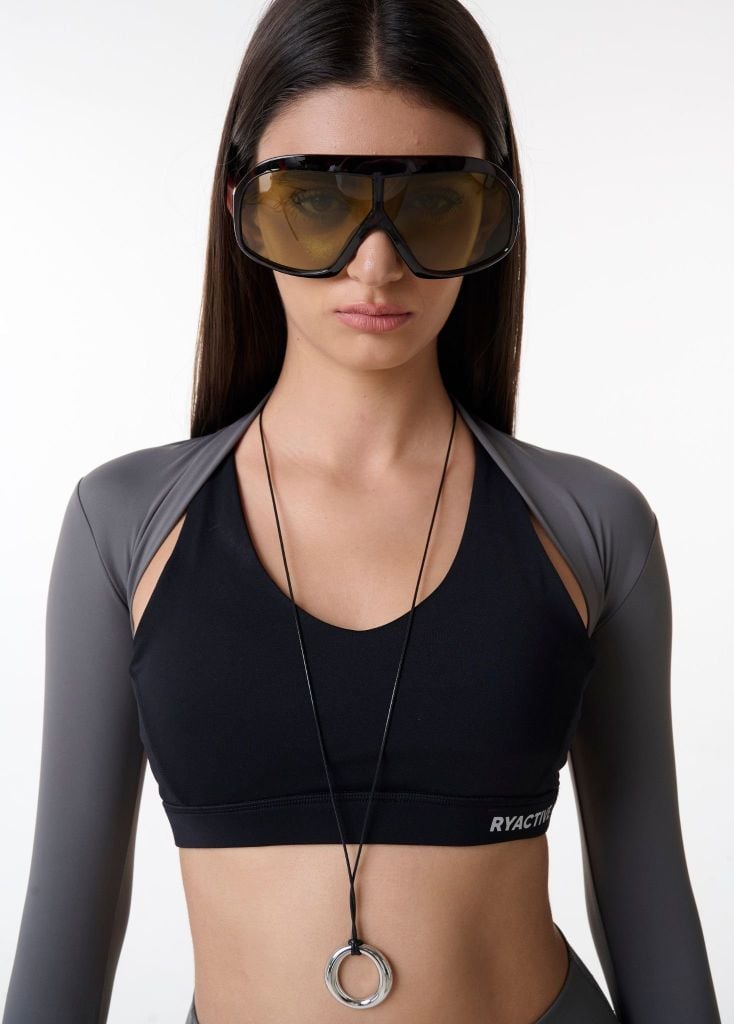 Áo khoác lửng RYSPORT ULTRA LONGSLEEVES Steel Grey