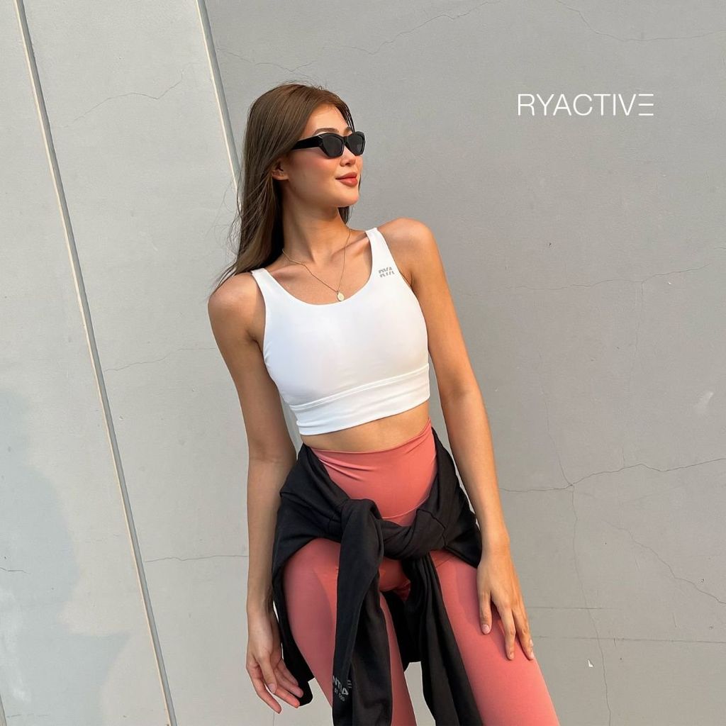 Áo POWER SPORTBRA Creamy White