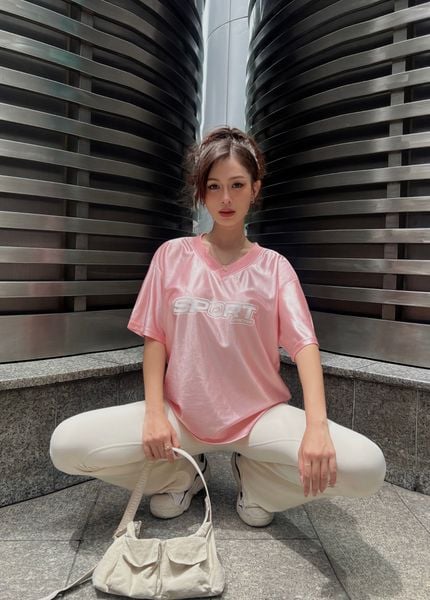  Áo thun SPORT JERSEY Pink 
