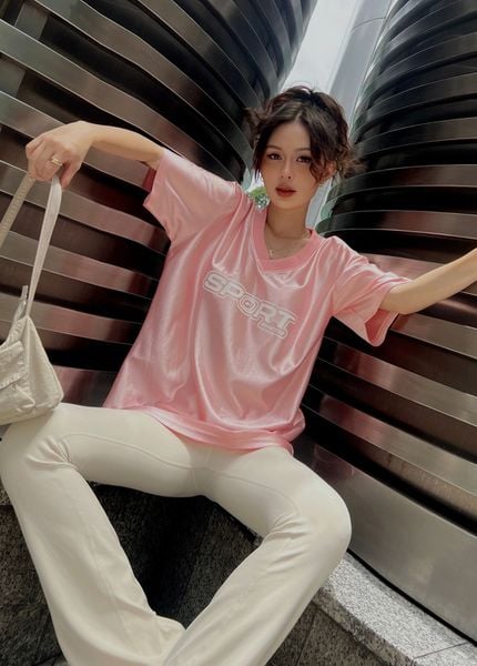  Áo thun SPORT JERSEY Pink 