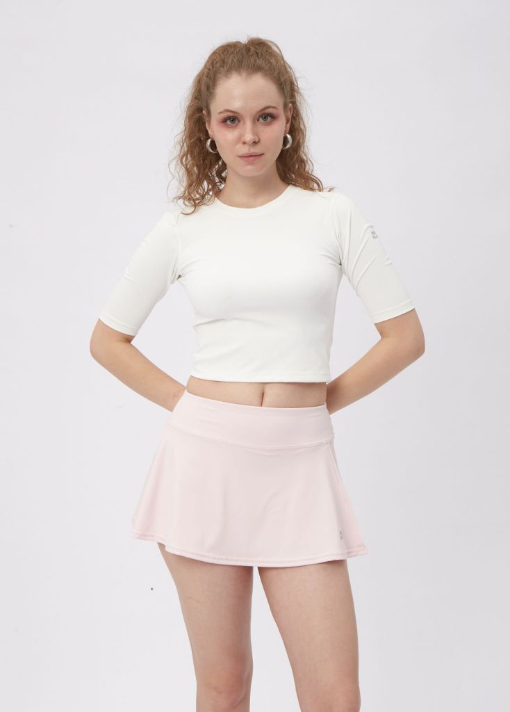 Chân váy SPLIT MINI SKIRT Iace Pink
